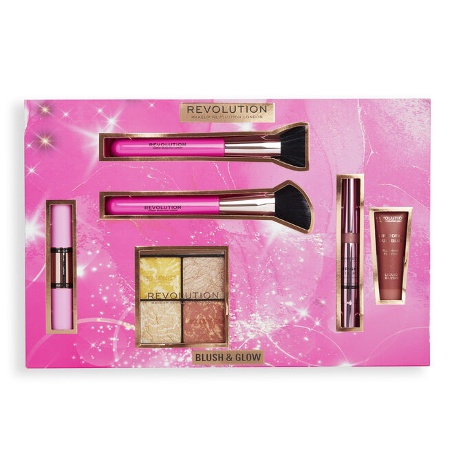 Revolution Blush & Glow Gift Set