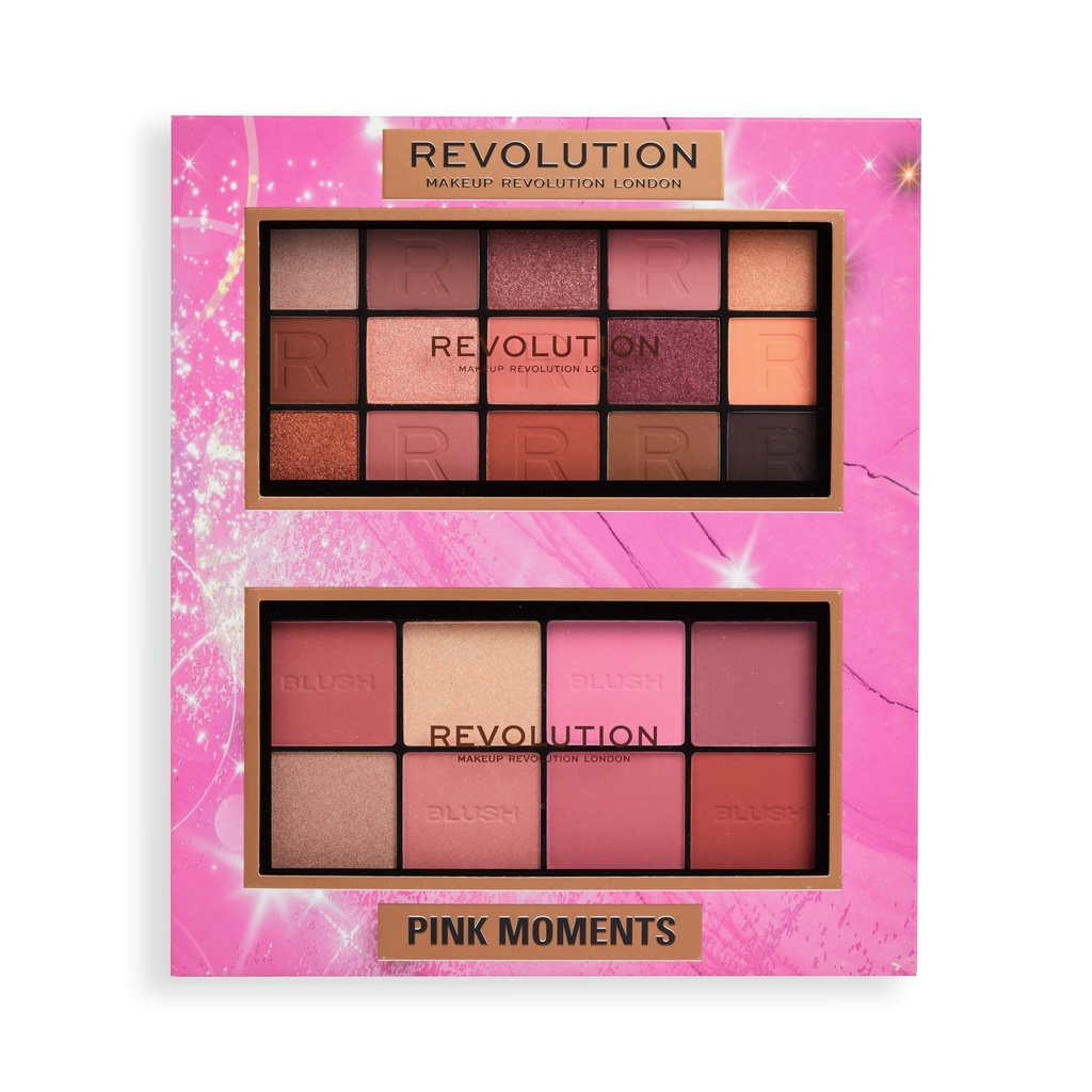 Revolution Pink Moments Face & Eye Gift Set
