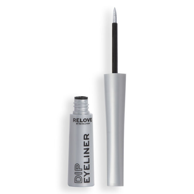 Relove Dancing Queen Metallic Dip Liner Silver