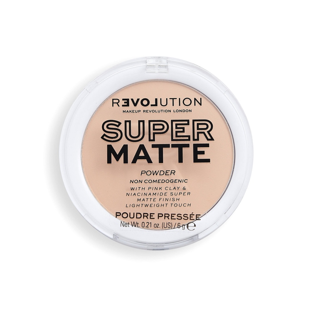 Revolution Relove Super Matte Pressed Powder Vanilla