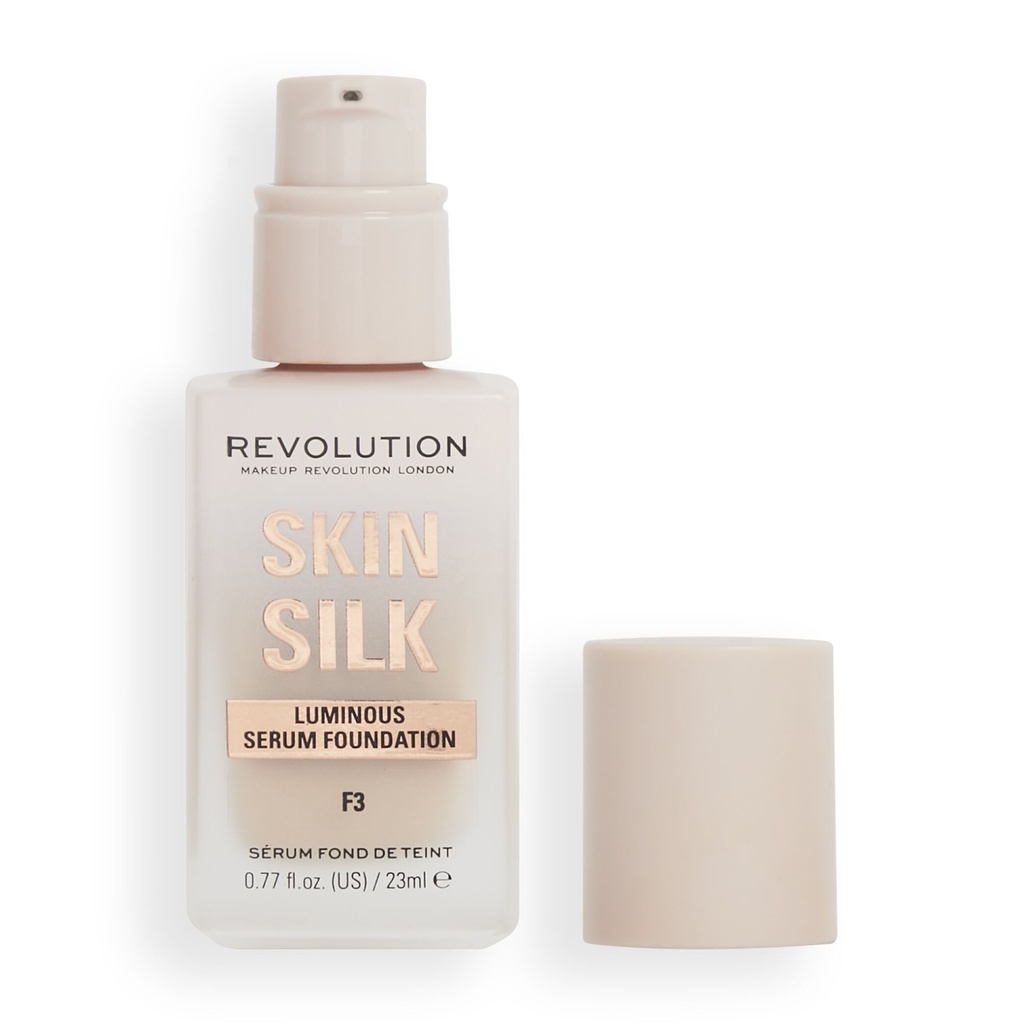 Revolution Skin Silk Serum Foundation F3