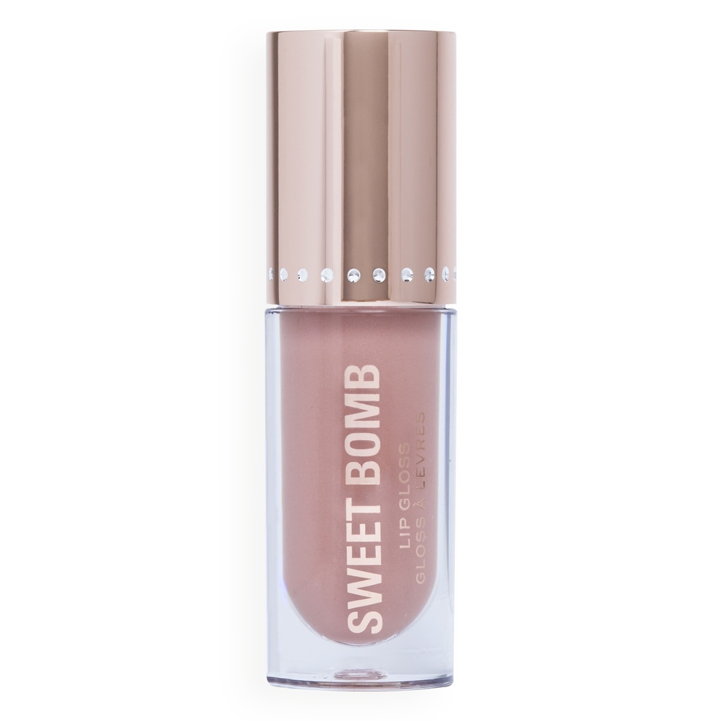 Revolution Y2K Baby Sweet Bomb Lip Gloss Strawberry Swirl Nude