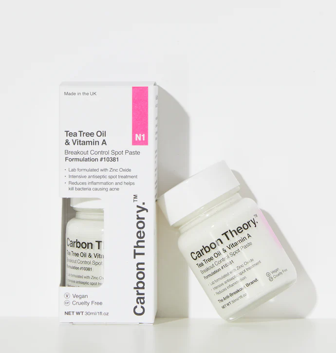 Carbon Theory Tea Tree Oil & Vitamin A Breakout Control Spot Paste