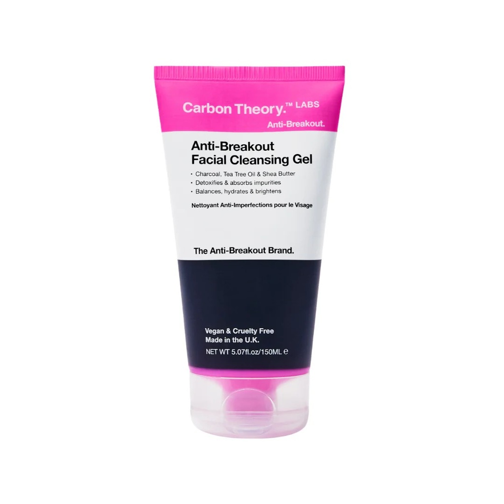 Carbon Theory Anti-Breakout Faical Cleanser 150ml