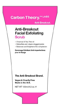 Carbon Theory Anti-Breakout Faical Exfoliating Scrub 100ml