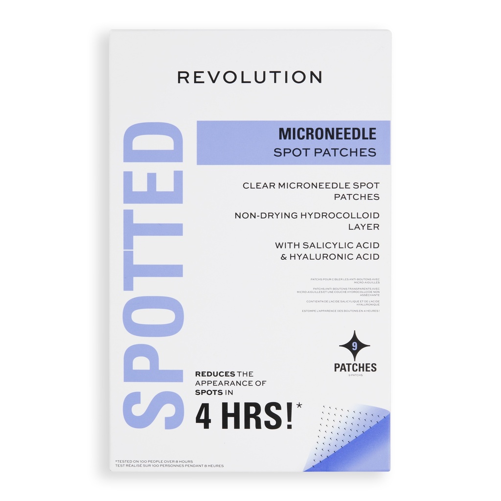 Revolution Skin Microneedle Hydrocolloid Spot Patches