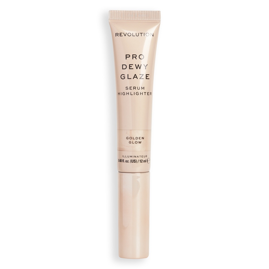 Revolution Pro Dewy Glaze Serum Highlighter Golden Glow