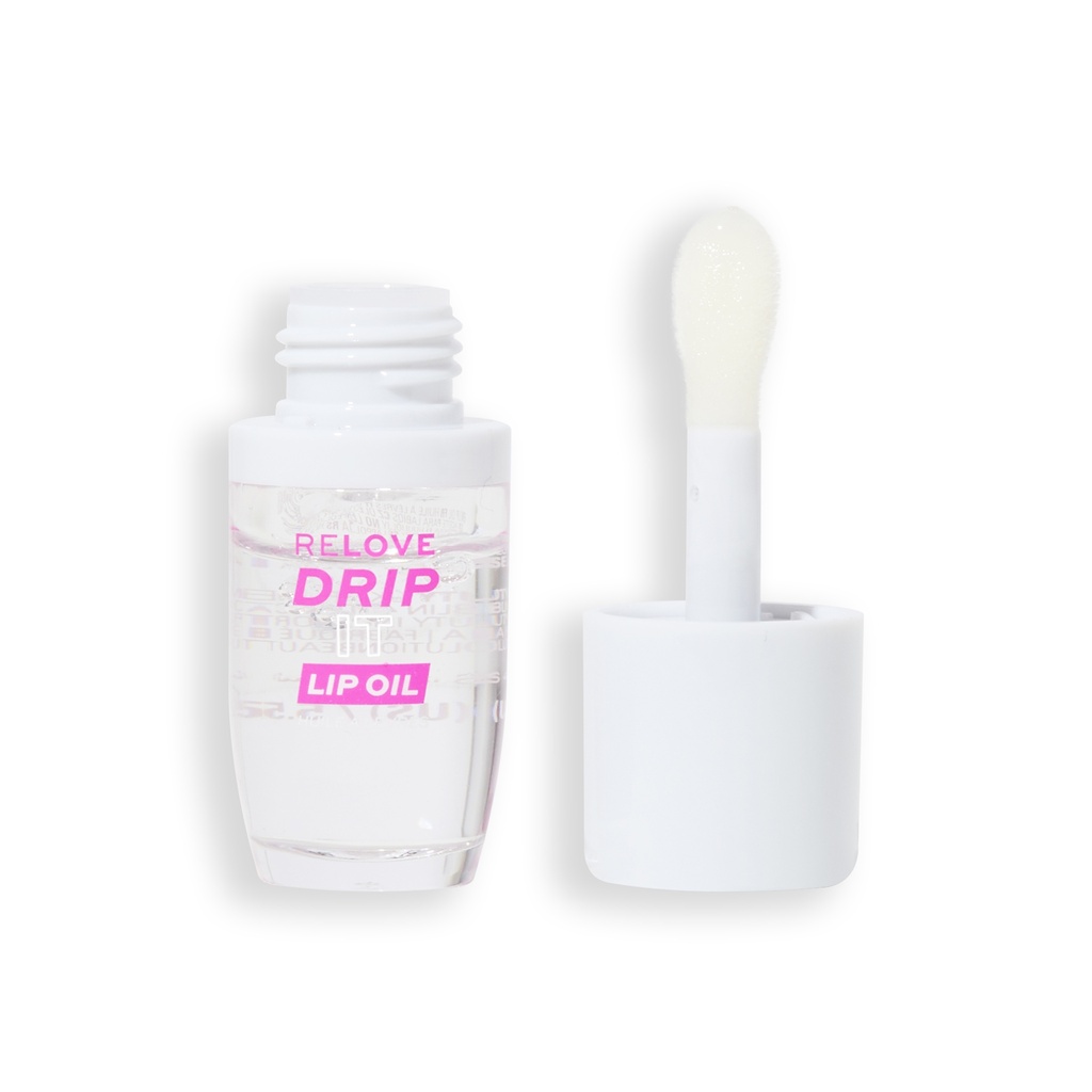 Revolution Relove Drip It Glossy Lip Oil Clear