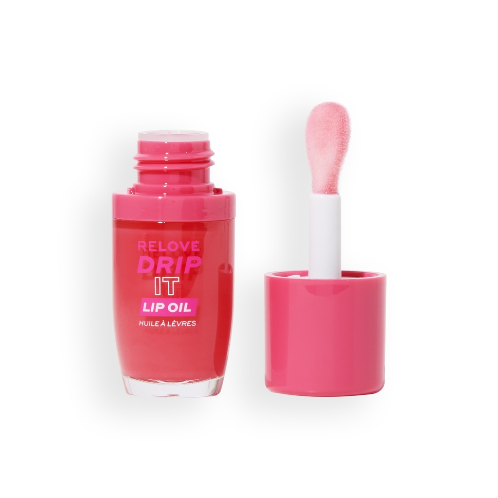 Revolution Relove Drip It Glossy Lip Oil Rose