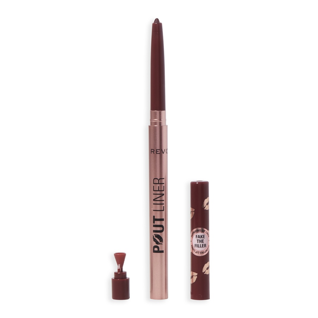 Revolution Pout Liner Plumping Lip Liner - Cookie Warm Nude