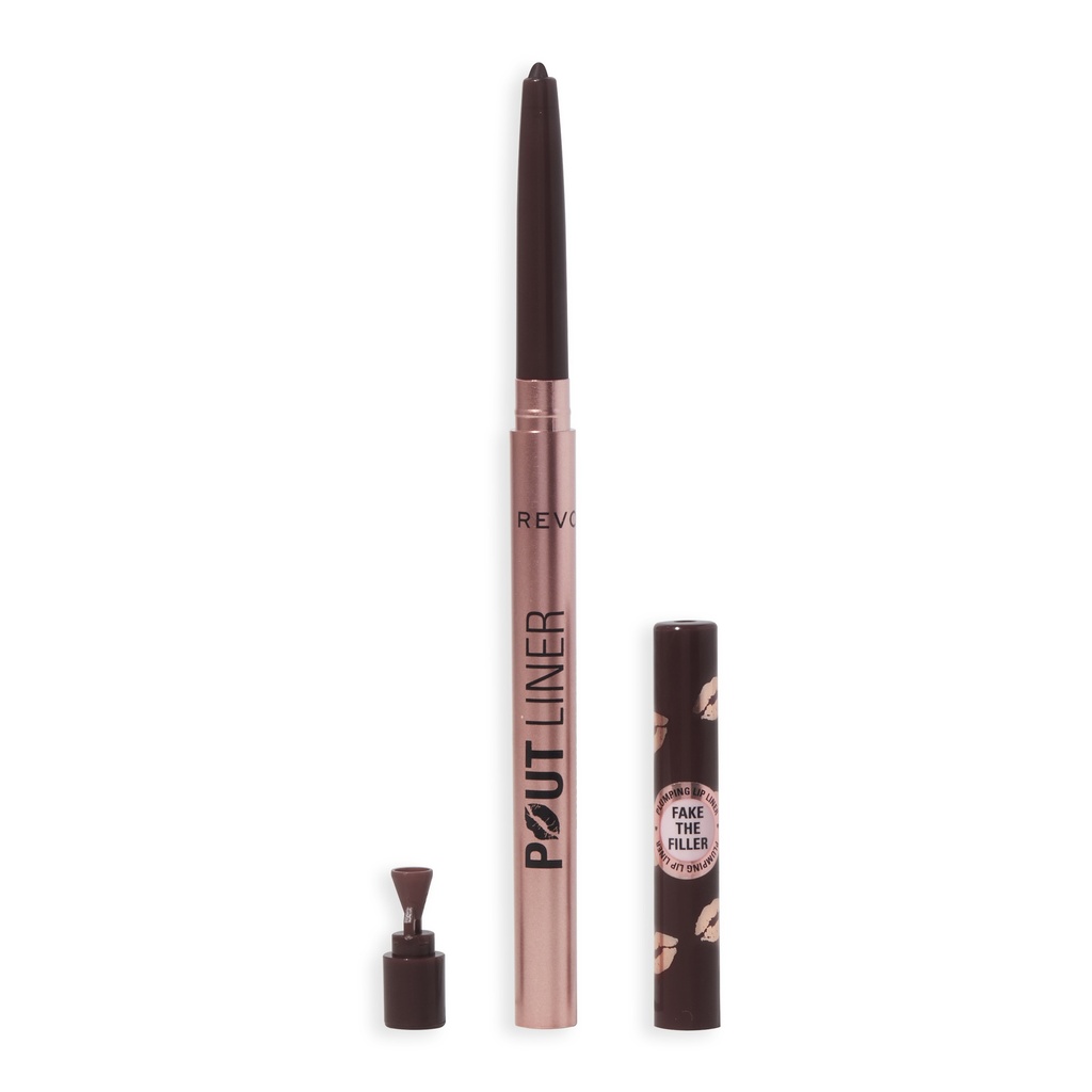 Revolution Pout Liner Plumping Lip Liner - Espresso Cool Brown
