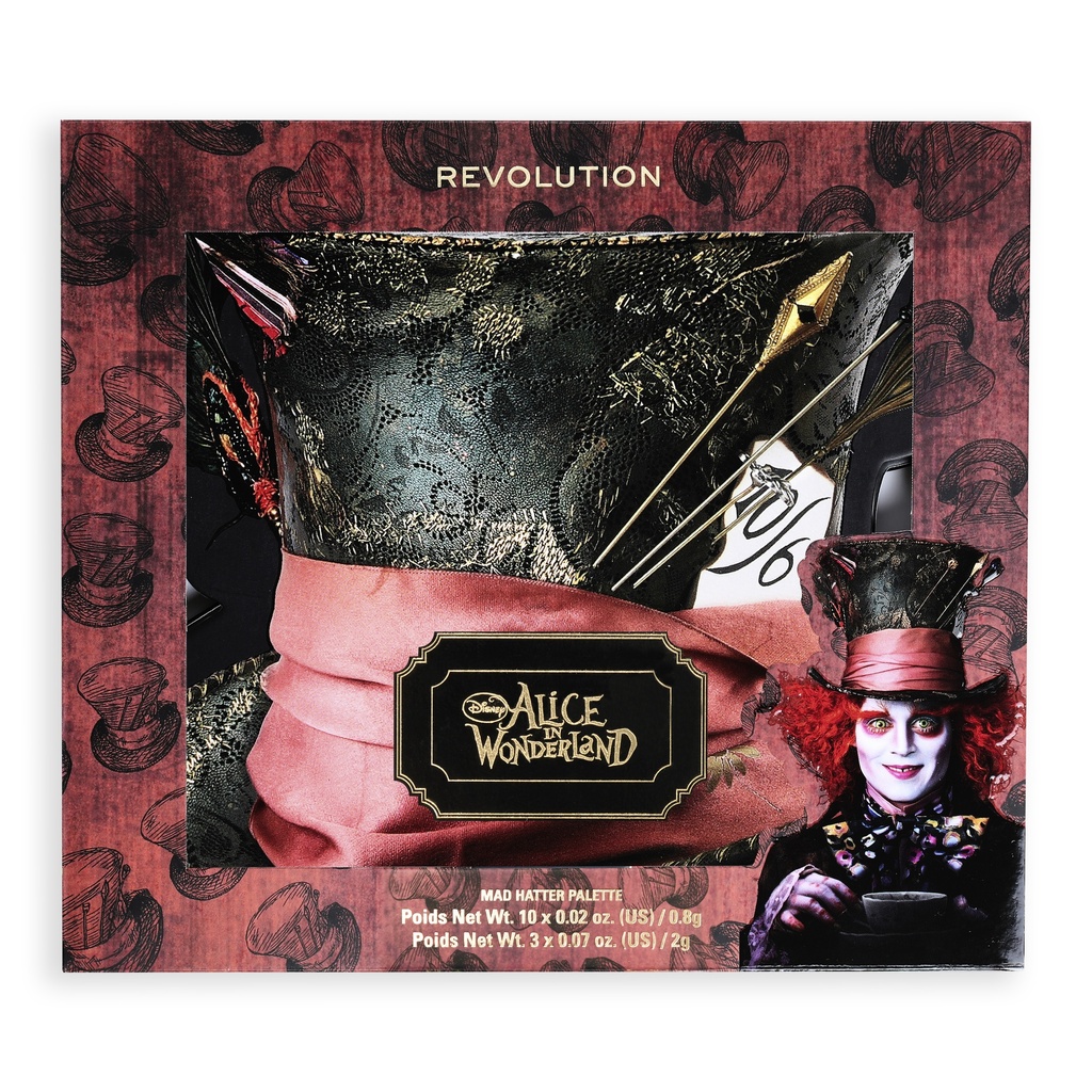 Disney's Alice in Wonderland & Revolution Mad Hatter Palette