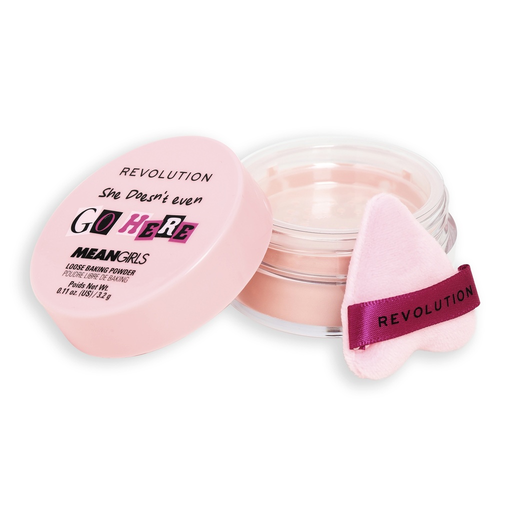 Mean Girls x Revolution Cherry Pink Loose Powder