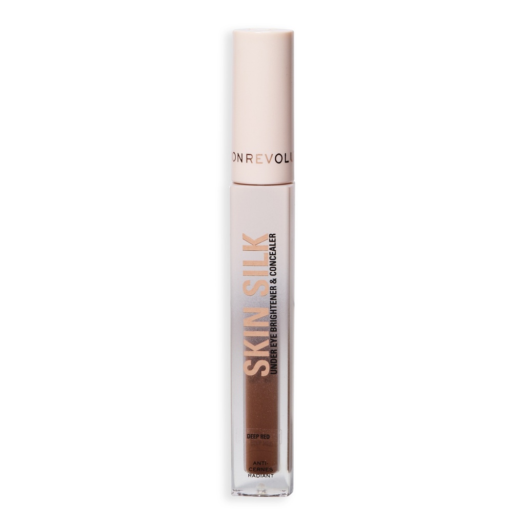 Revolution Skin Silk Under Eye Brightener & Concealer Deep Red
