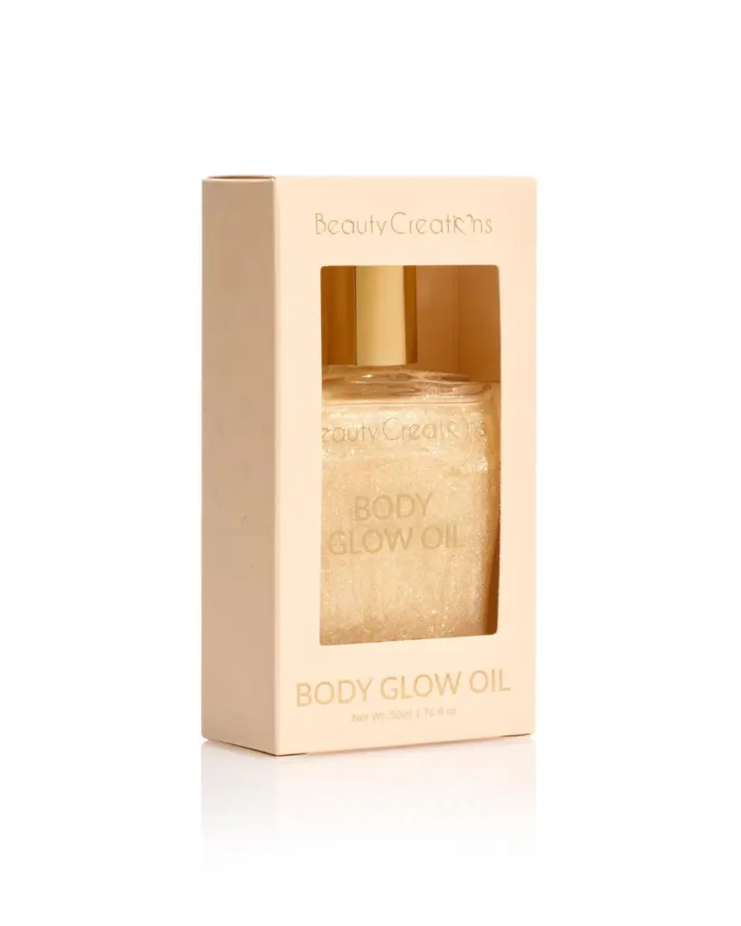 Beauty Creations Body Glow Oil  - Gold
