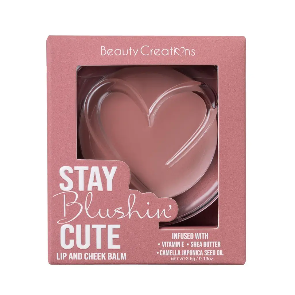Beauty Creations Stay Blushing Cute Lip And Cheek Balm - Born To Make It