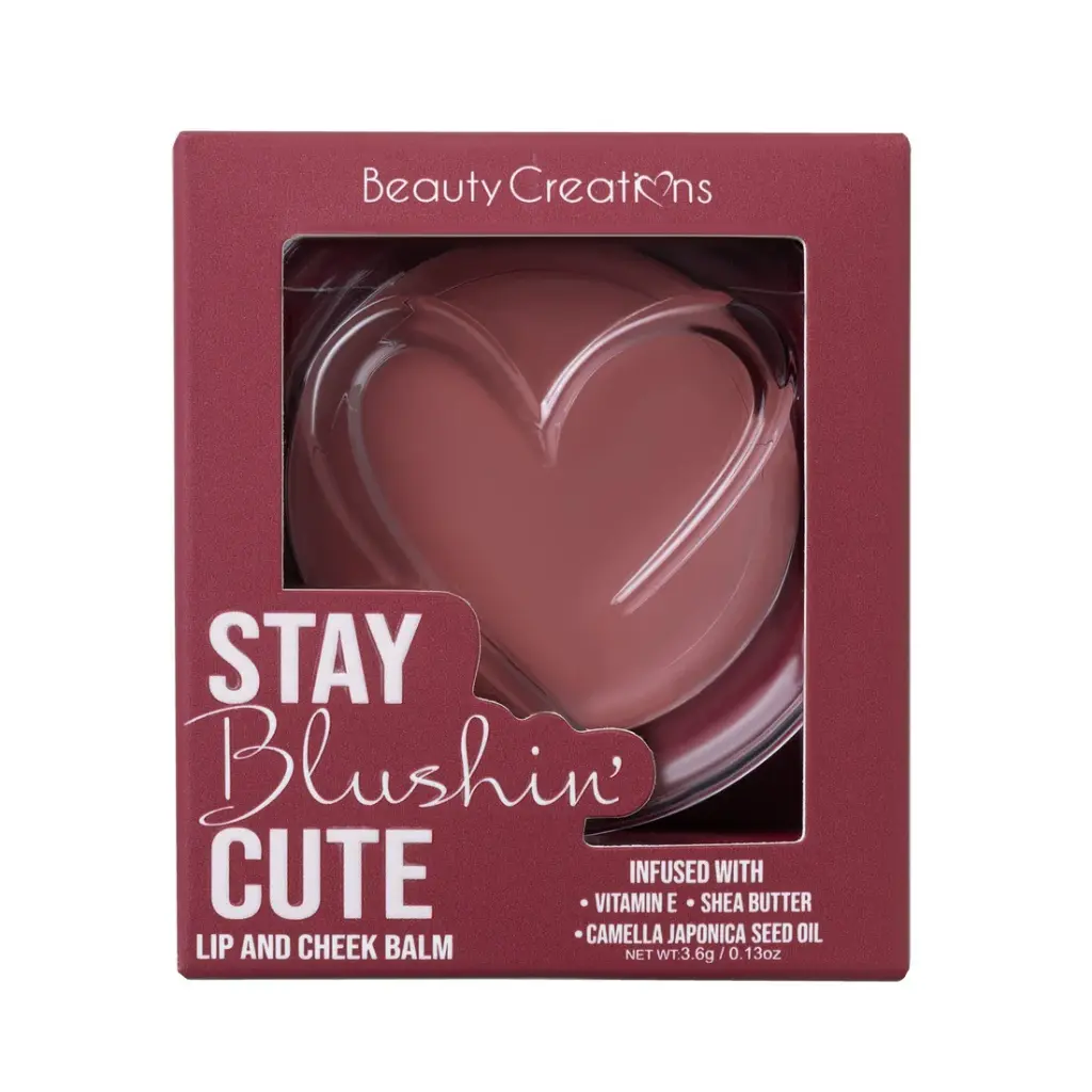 Beauty Creations Stay Blushing Cute Lip And Cheek Balm - I Can & I Will 