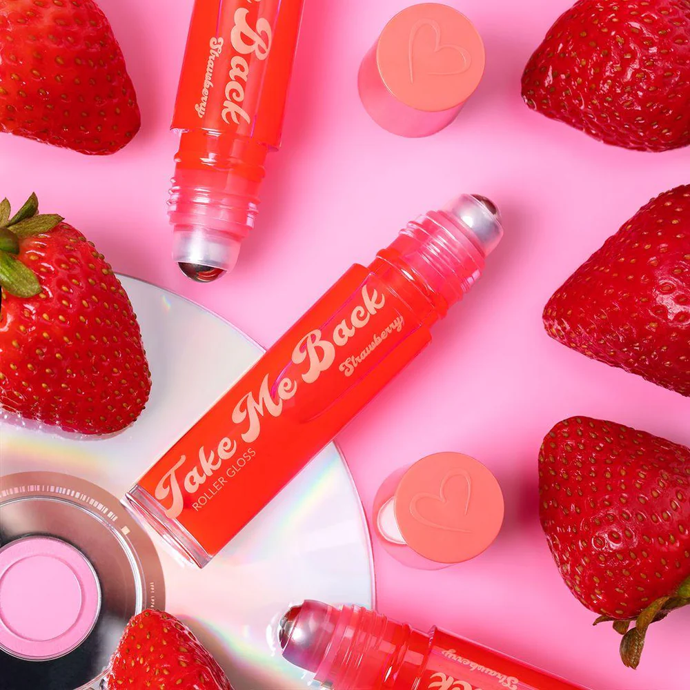 Beauty Creations Take Me Back Roller Gloss - Strawberry