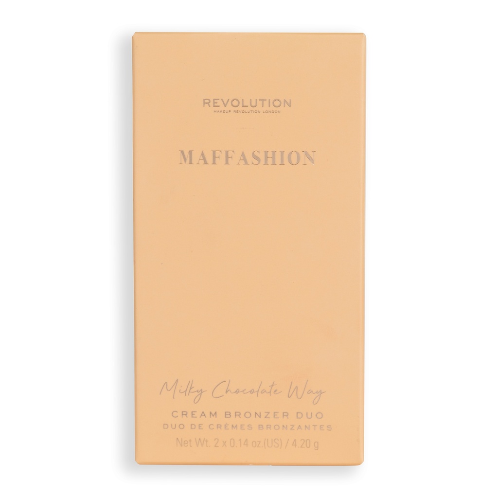 Revolution X Maffashion Cream Bronzer Duo Milky Chocolate Way