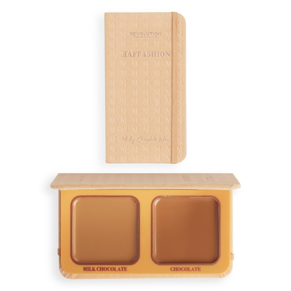 Revolution X Maffashion Cream Bronzer Duo Milky Chocolate Way