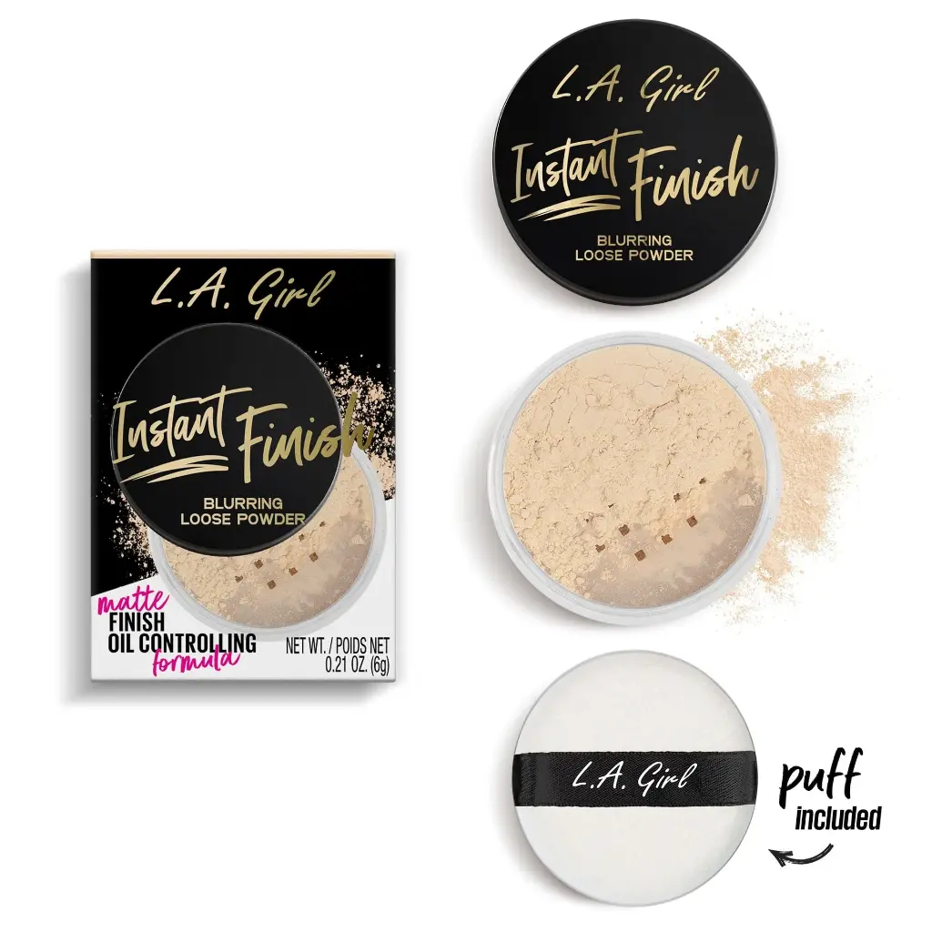 L.A. Girl Instant Finish Loose Powder Light 