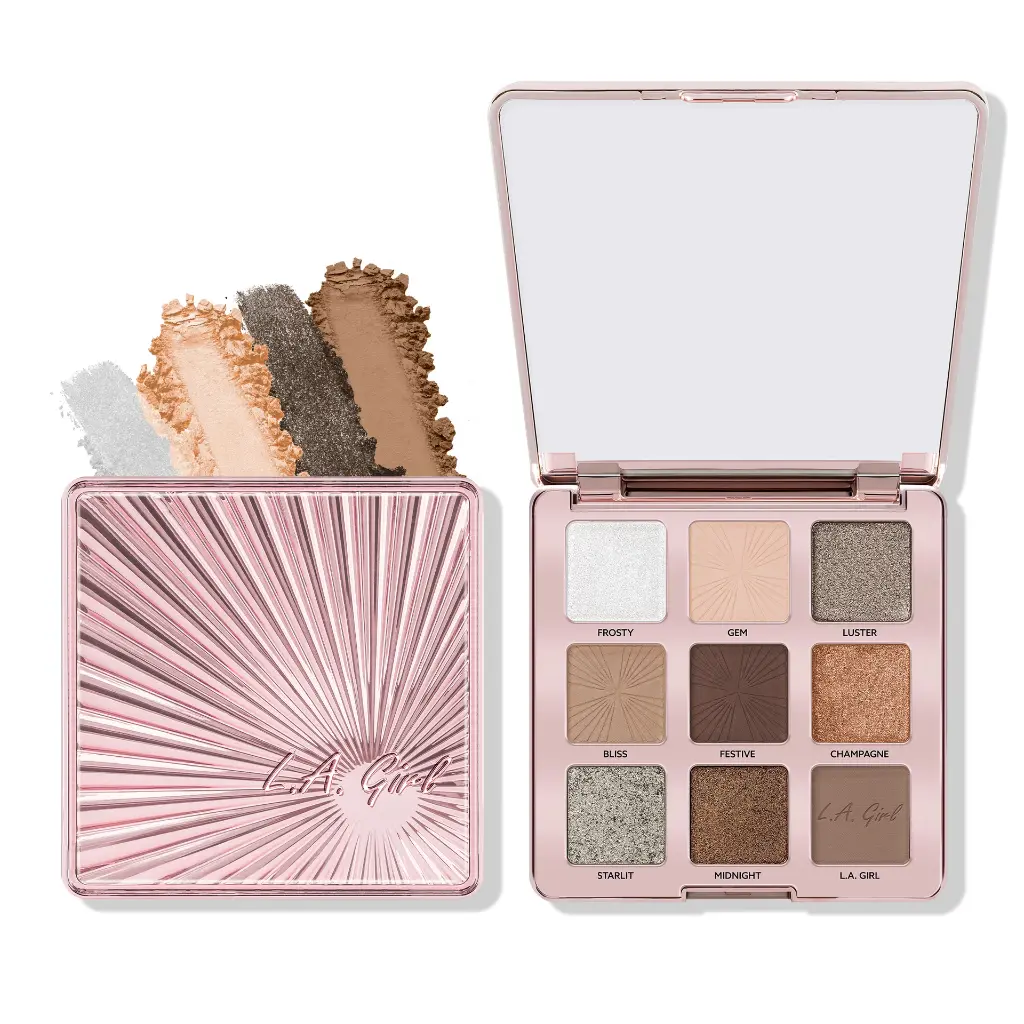 L.A. Girl 9 Color Eyeshadow Palette Radiate 
