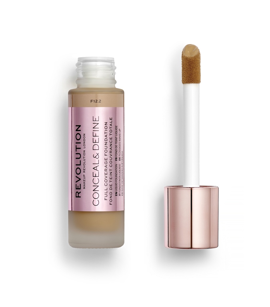 Makeup Revolution Conceal & Define Foundation F12.2