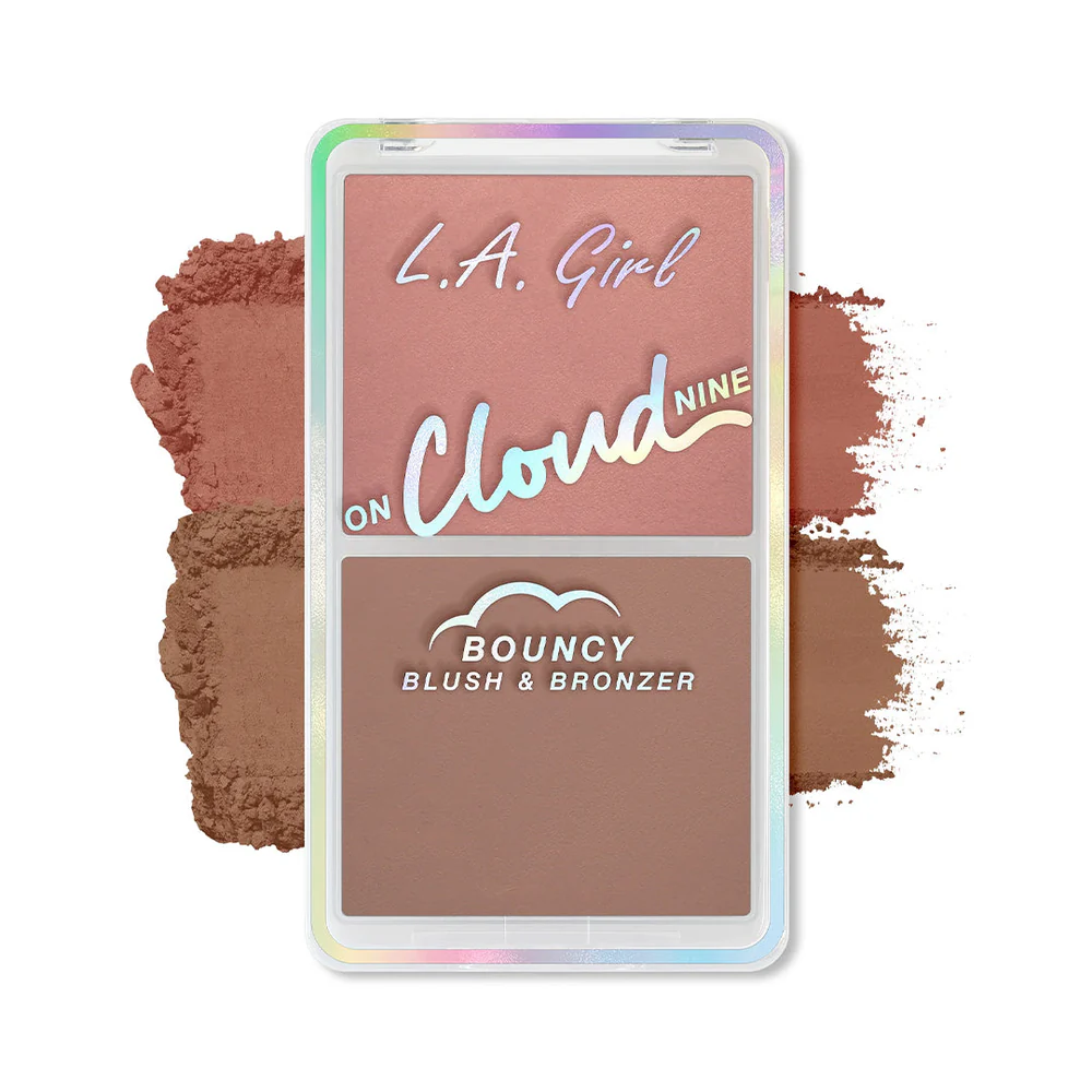 L.A Girl Bouncy Blush & Bronzer- Misty Mauve