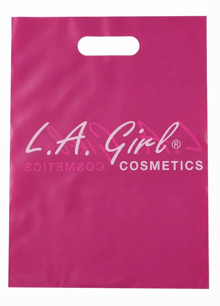 [GBAGS] L.A Girl  Small Pink Plastic Bags (GWP)