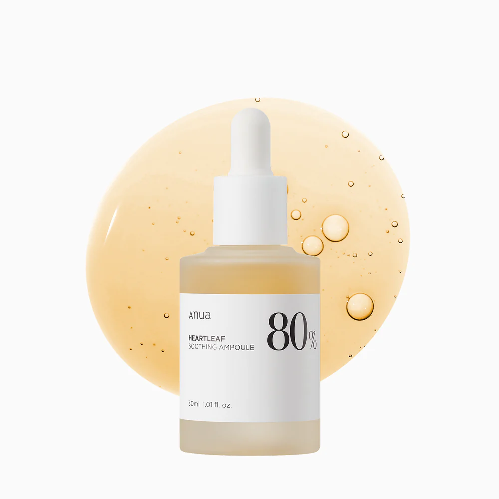 ANUA Heartleaf 80% Soothing Ampoule 30ml