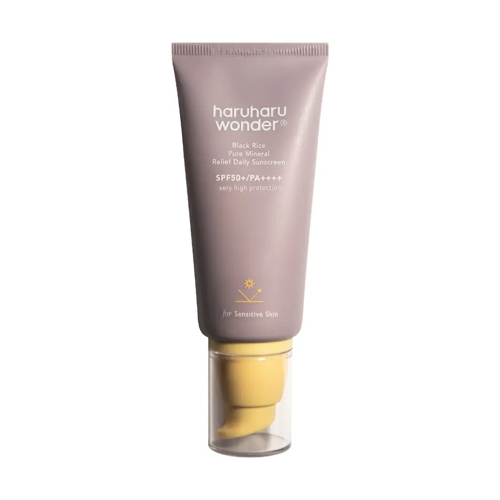 Haruharuwonder Black Rice Pure Mineral Relief Daily Sunscreen SPF50+/PA++++