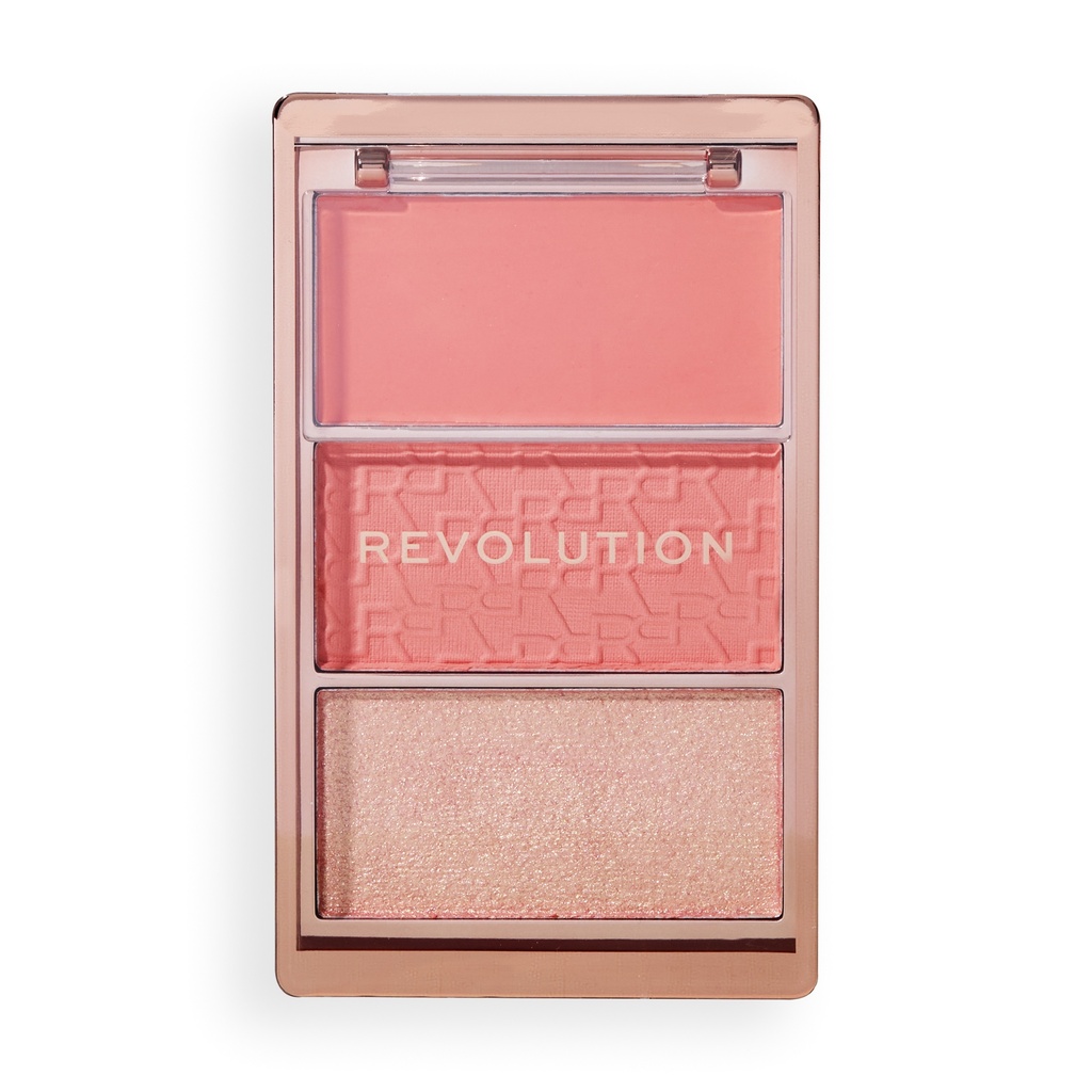 Revolution Blush Icon Palette Authentic Peach