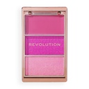 Revolution Blush Icon Palette Hot Pink Flag