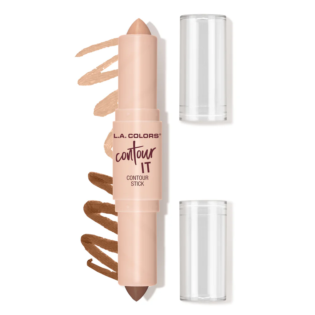 L.A. COLORS Just Glow / Contour it Duo Stick Neutral/Medium