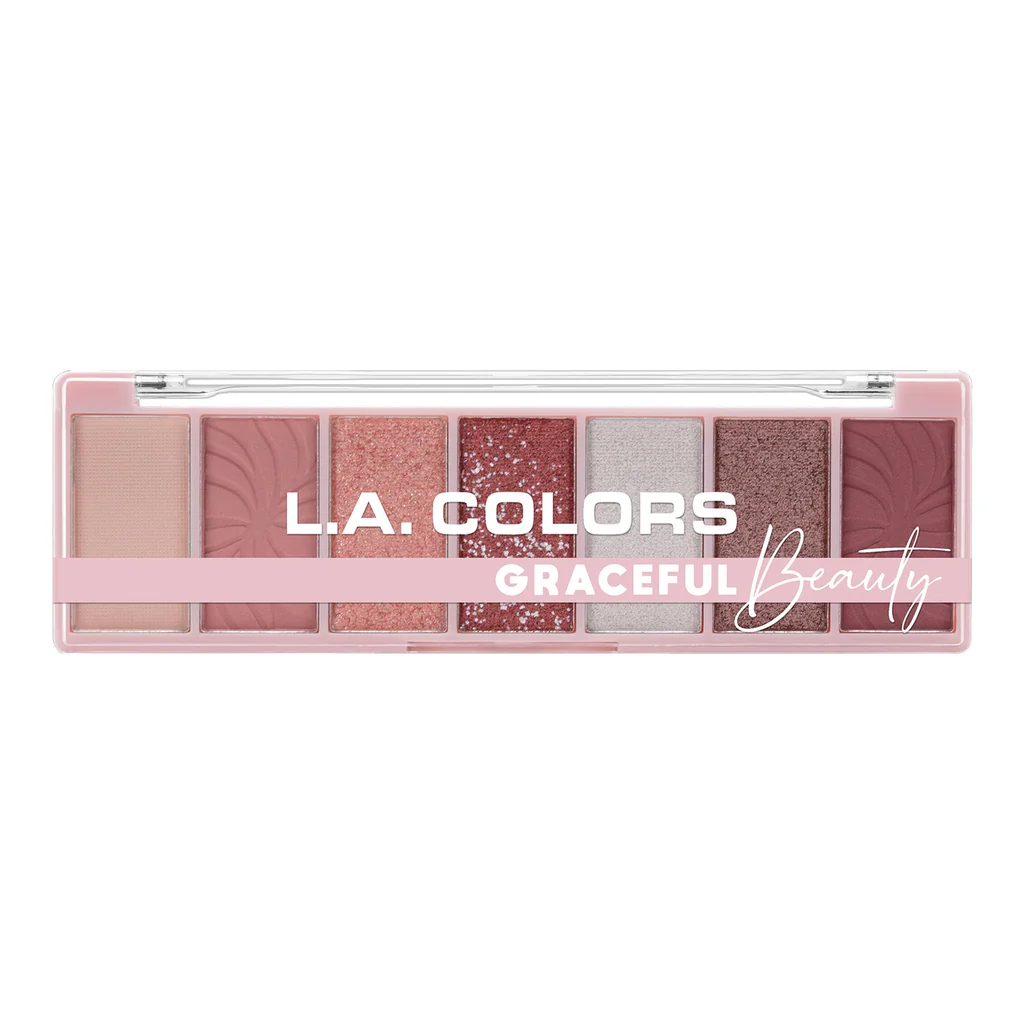 L.A. COLORS 7 Color Palette Graceful