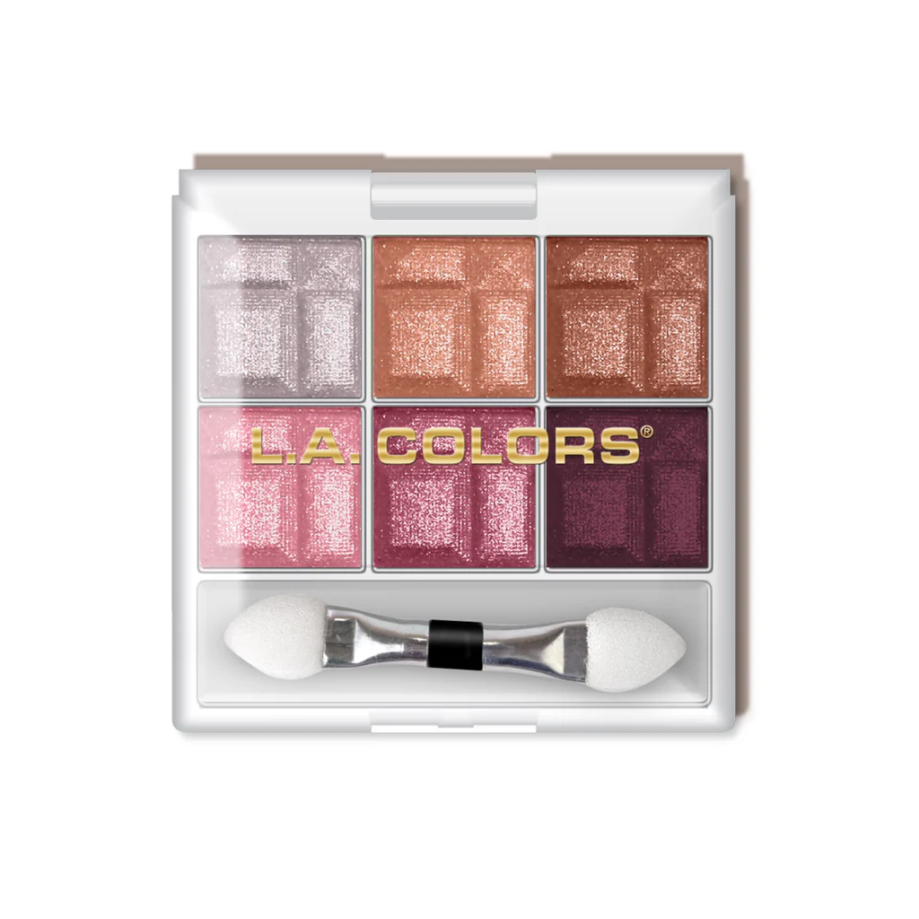 L.A. COLORS 6 Color Eyeshadow Delicate