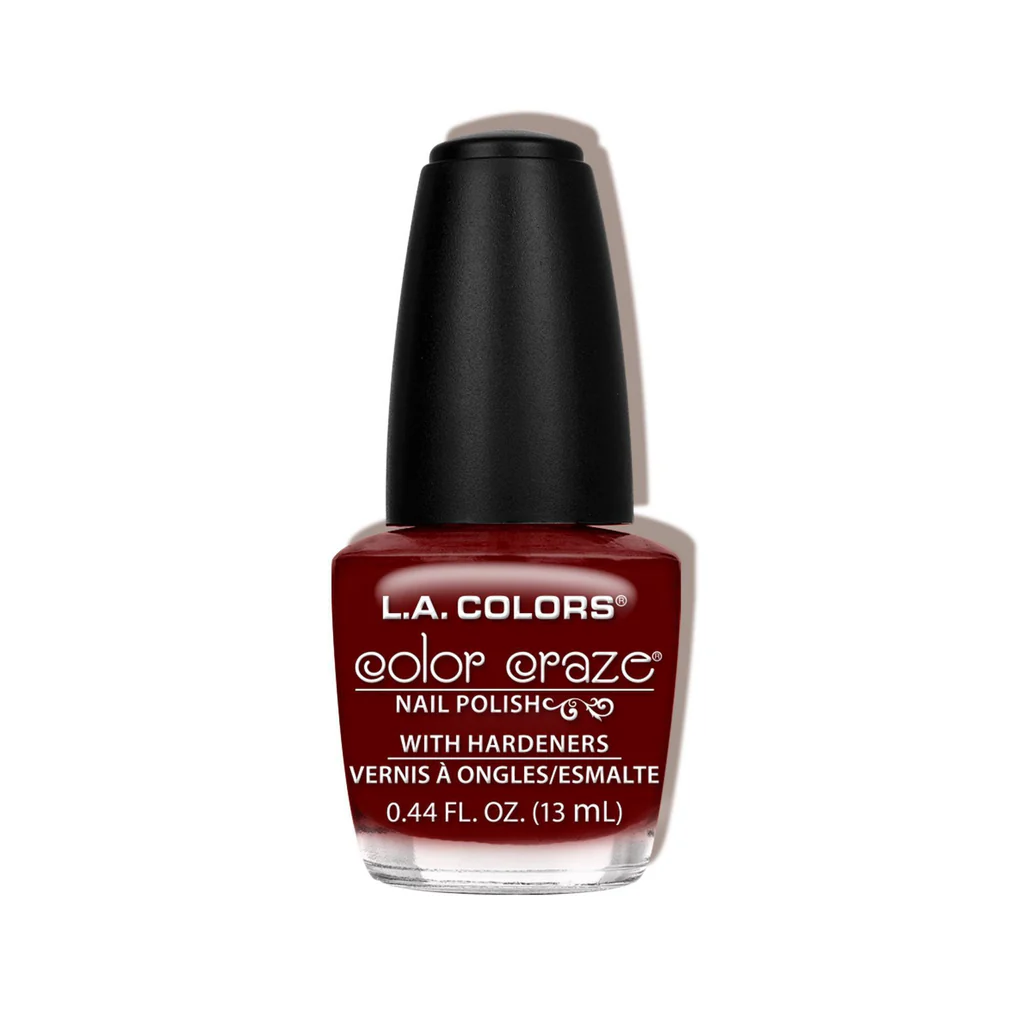 L.A. COLORS Color Craze Nail Polish Hot Blooded