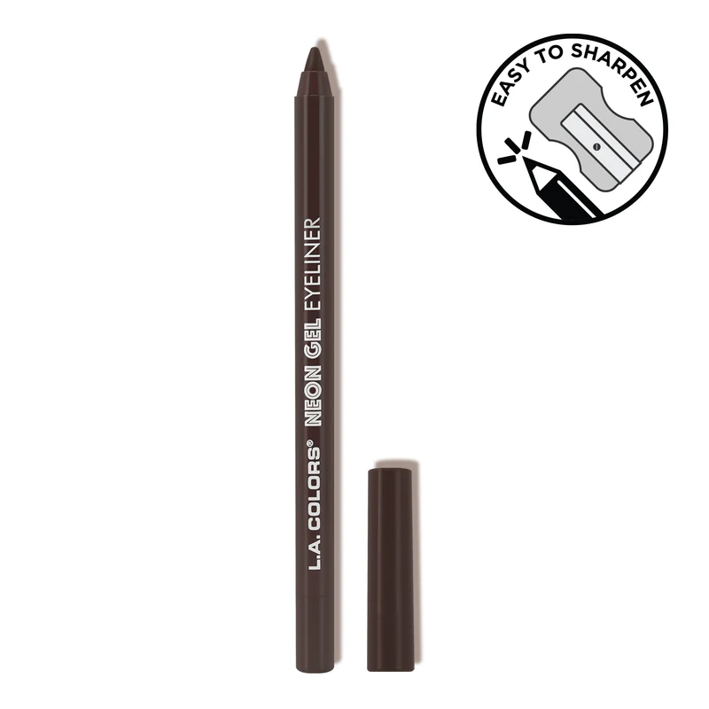 L.A. COLORS Gel Eyeliner Black Brown 