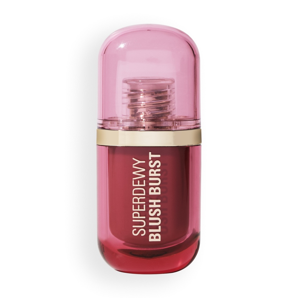 Revolution Superdewy Liquid Blush Burst Rose all Day Dusty Pink