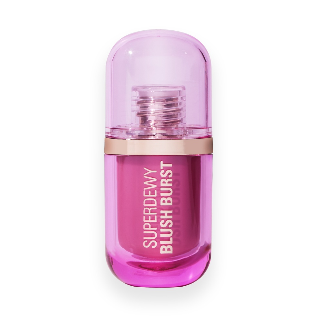 Revolution Superdewy Liquid Blush Burst Bubblegum Burst Pink
