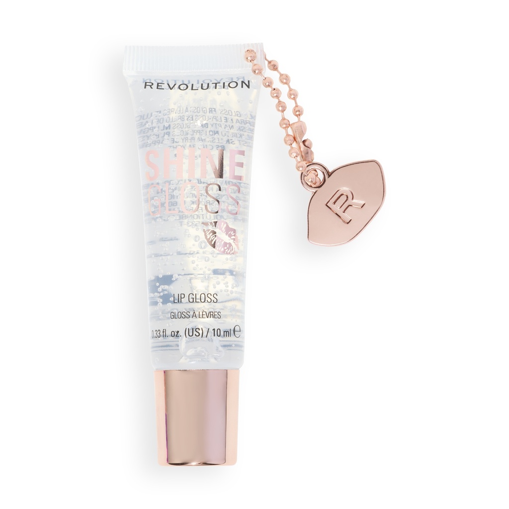 Revolution Shine Gloss Lip Gloss Clear Sugar