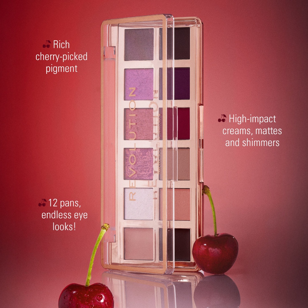 Revolution The Cherry Icon Rich Berry Palette