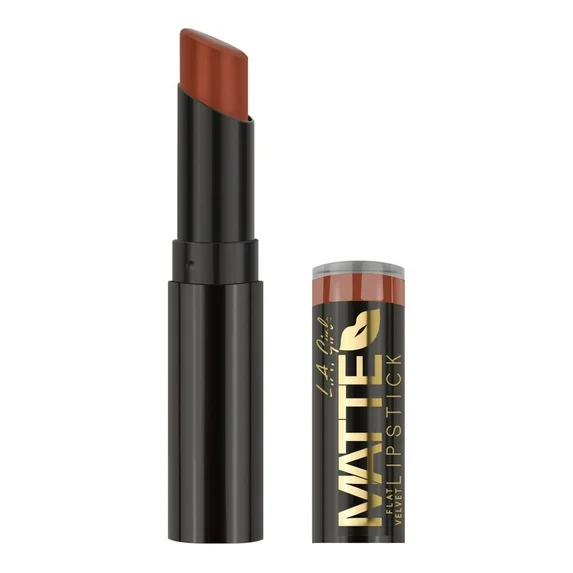 L.A. Girl Matte Flat Velvet Lipstick Saucy