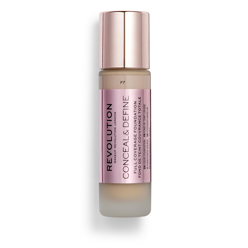Revolution Conceal & Define Foundation F7