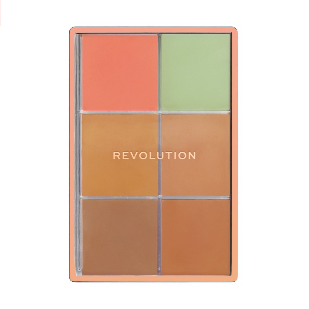 Revolution Everything Base Face Icon Complexion Palette Medium 