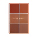 Revolution Everything Base Face Icon Complexion Palette Dark 