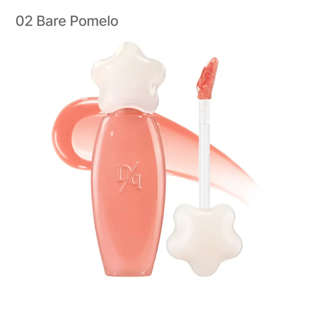 [Dasique] Pure Water Lip Gloss #02 Bare Pomelo