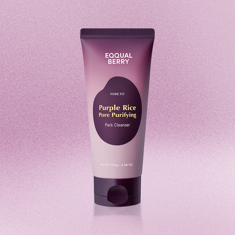 [Eqqualberry] Purple Rice Pore Purifying Pack Cleanser 130G