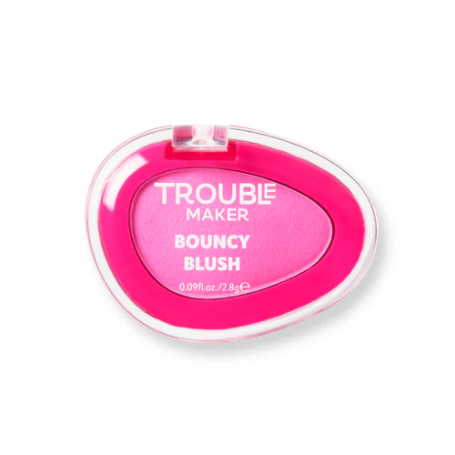 Trouble Maker Bouncy Blush Stain Bounce Hot Pink