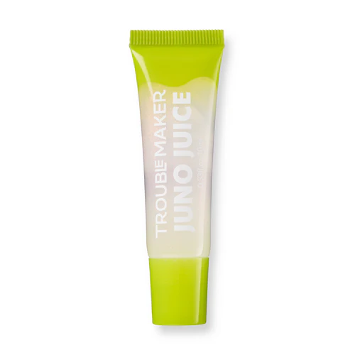 Trouble Maker Juno Juice Lip Gloss Casper Clear Shimmer